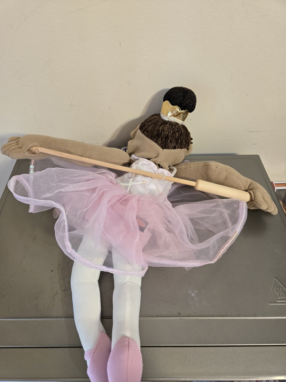 Melissa & Doug Tina Prima Ballerina 21" Plush Hand Puppet - Picture 6 of 10